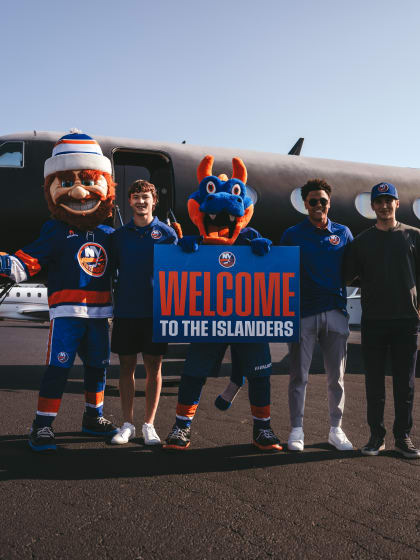 PHOTOS: Isles First Round Picks Arrive on LI 