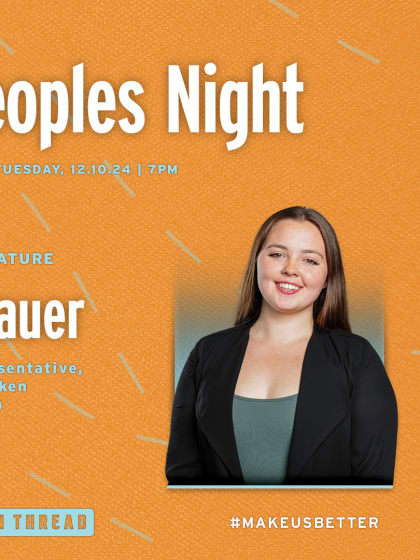 staff profile Indigenous peoples night sarah sauer-ft