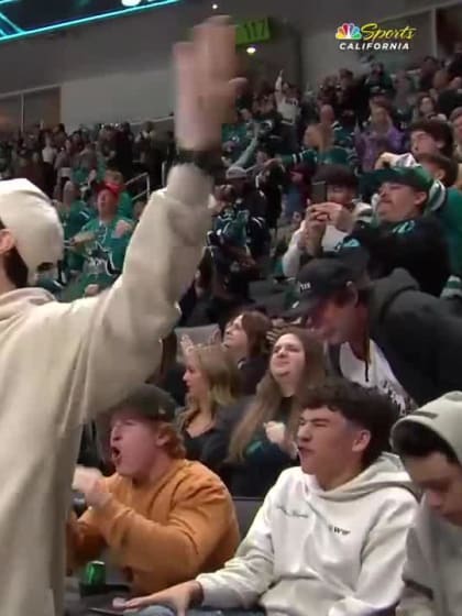 CGY@SJS: Celebrini scores PPG against Dustin Wolf