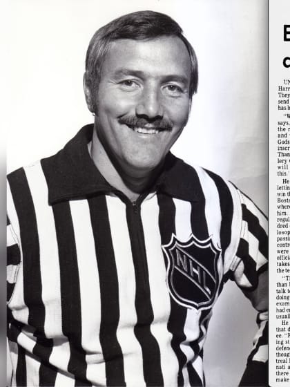 Longtime NHL referee Wally Harris dies at 88