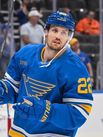 Pius Suter von St. Louis Blues ist unzufrieden 