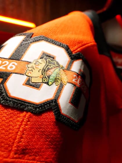 Chicago Blackhawks unveil Centennial jerseys