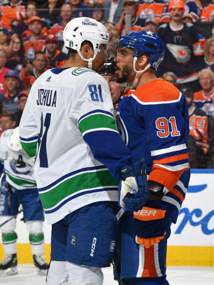 Oilers vs. Canucks (Game 4)