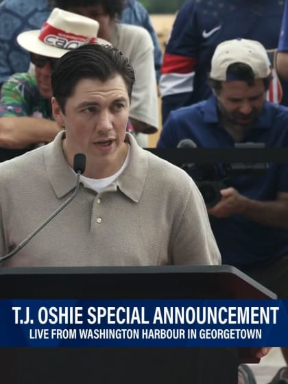 T.J. Oshie Announces His Retirement