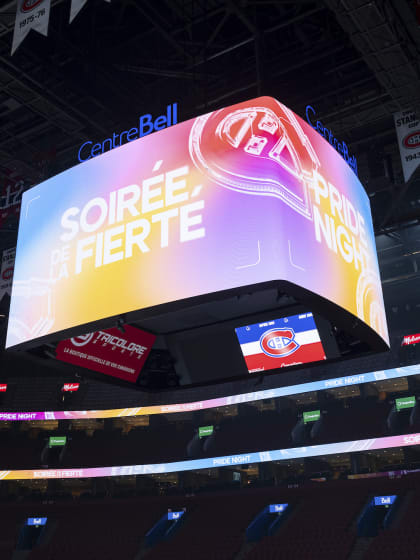 Pride Night at the Bell Centre
