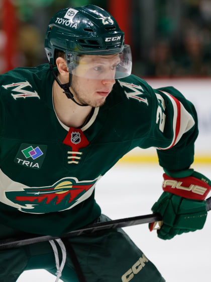 Marco Rossi über die Playoffs und seine Rolle bei den Minnesota Wild