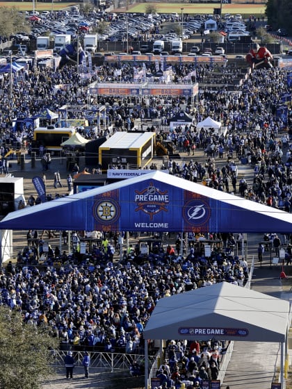 Lightning Bruins fans enjoy 2026 NHL PreGame fan fest