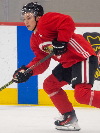 Connor Bedard fitting in with Chicago on and off ice