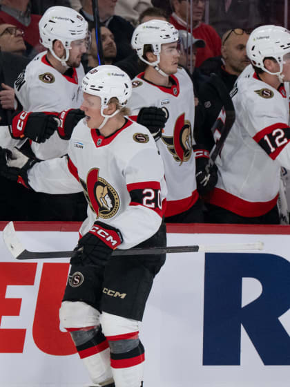 Fabian Zetterlund har hittat målformen för Ottawa Senators