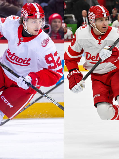 Kaspers Trio schießt Red Wings zum Sieg