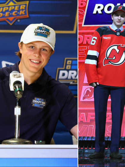Historik kväll för svensk hockey i 2026 NHL Draft