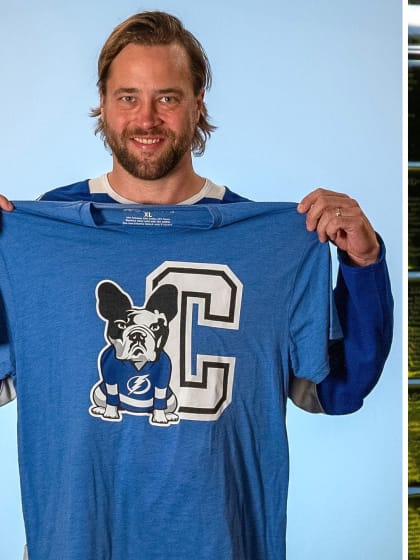 Tampa Bay Lightning släpper kollektion med Victor Hedmans hund