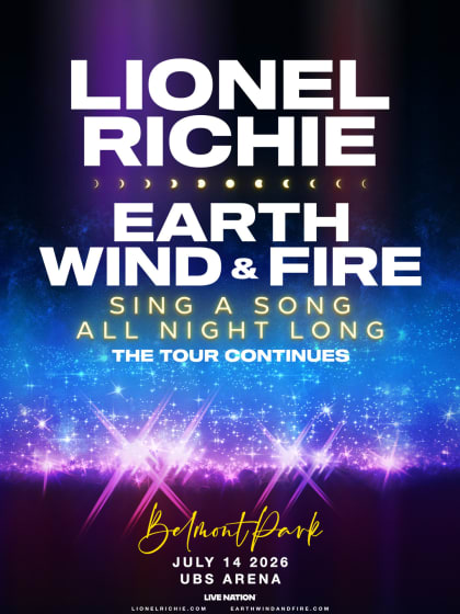 Earth, Wind & Fire and Lionel Richie - July 14, 2026