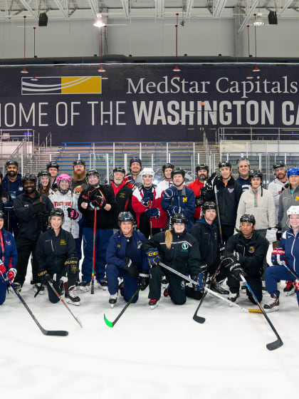 Washington Capitals Coaches Day clinic helps community growth