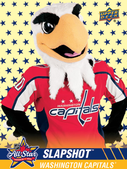 2023 NHL AllStar Card Mascots Front30