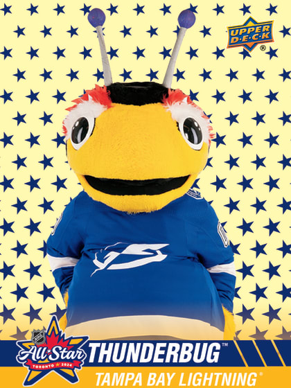 2023 NHL AllStar Card Mascots Front26