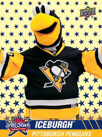 2023 NHL AllStar Card Mascots Front22