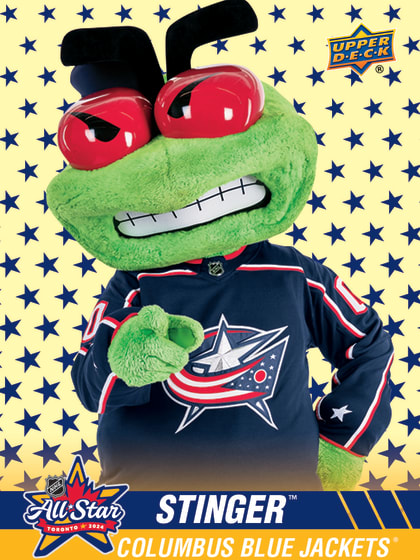 2023 NHL AllStar Card Mascots Front9