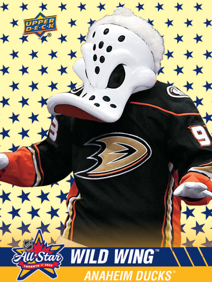2023 NHL AllStar Card Mascots Front1