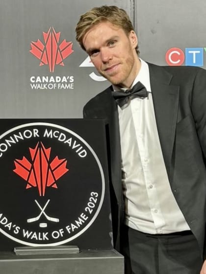 McDavid inducted to Canadian Walk of Fame