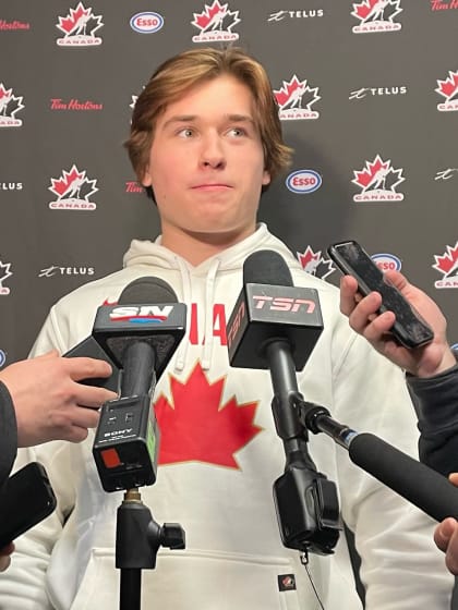 Macklin Celebrini top prospect 2024 NHL Draft makes Canada World Junior roster
