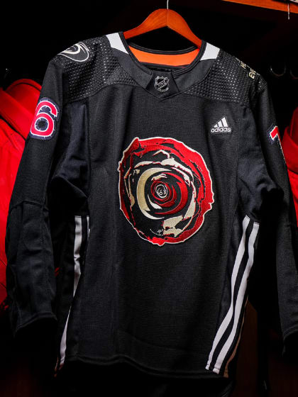 Carolina Hurricanes unveil Black Excellence rose jersey