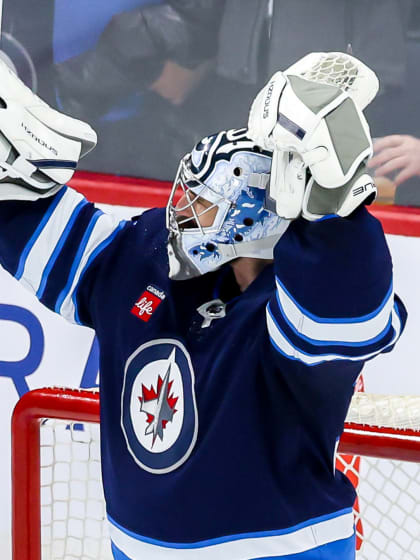 Connor Hellebuyck wins NHL William M. Jennings Trophy