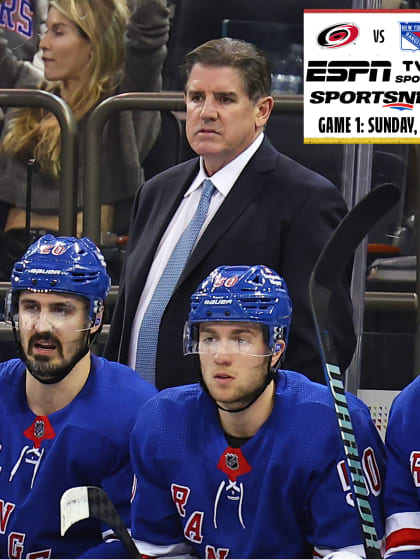 Rod BrindAmour Peter Laviolette have similar styles coaching Hurricanes Rangers