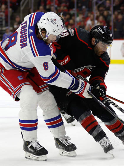 New York Rangers familiar with Carolina Hurricanes 2nd round NHL playoffs