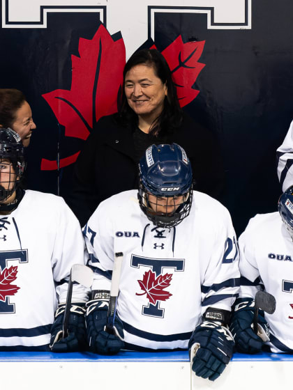 Vicky Sunohara University of Toronto womens hockey coach profile
