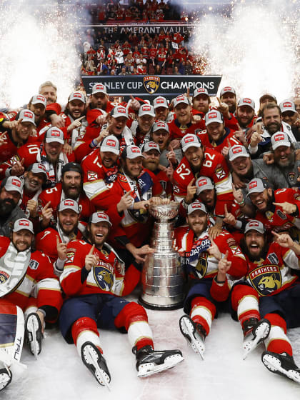 Panthers firar första Stanley Cup-titeln
