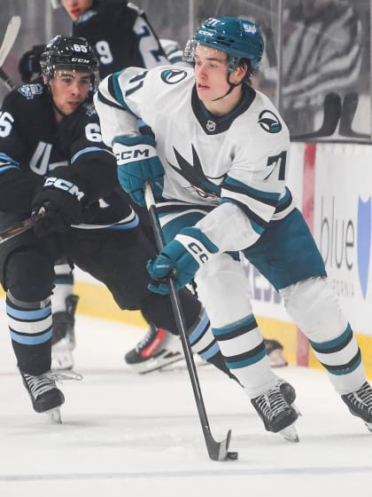 Macklin Celebrini scores in San Jose Sharks debut at prospect tournament