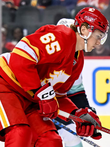 William Stromgren rising into potential role with Calgary Flames