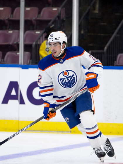 Matthew Savoie savors first game in Edmonton Oilers jersey at rookie tournament