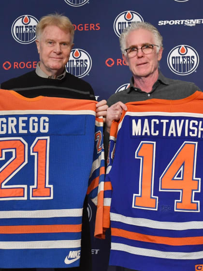 Oilers HOF Presser (Oct. 25)