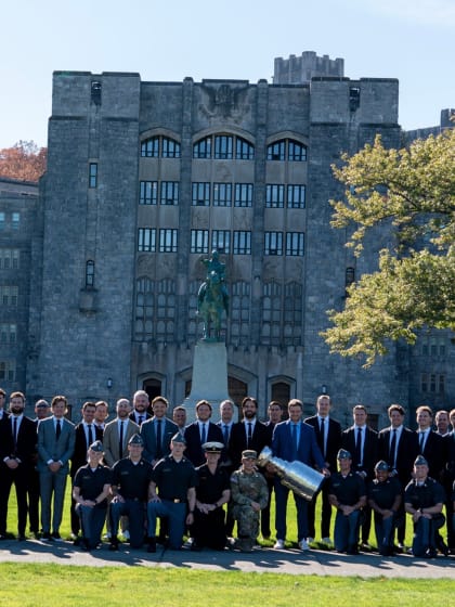 Florida Panthers visit West Point Stanley Cup