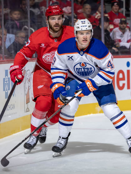 Oilers at Red Wings (Oct. 27)