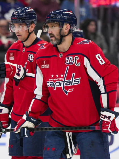 NHL EDGE stats Washington Capitals outlook after Alex Ovechkin injury