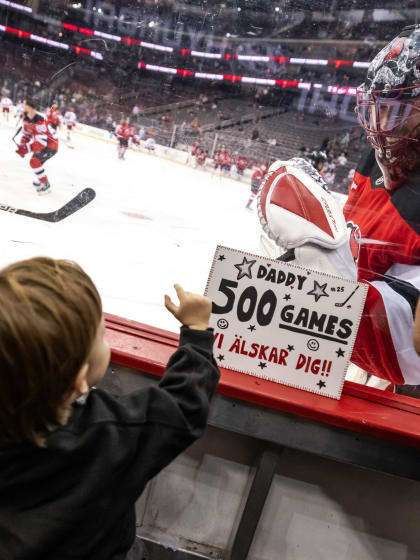 Devils vs. Hurricanes, Markstrom's 500th