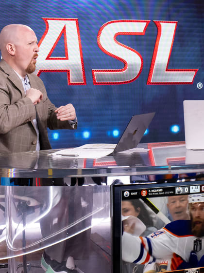 American Sign Language broadcasters bring Winter Classic to deaf community