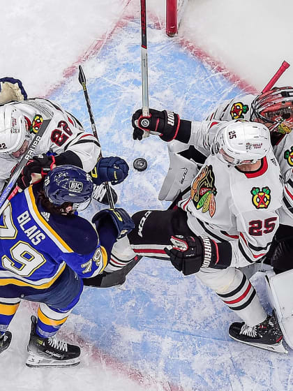 St. Louis Blues Chicago Blackhawks take rivalry outside at Winter Classic