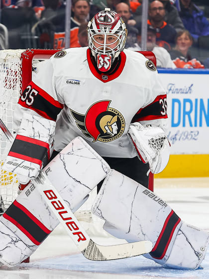 Linus Ullmark out week to week with back injury for Ottawa Senators