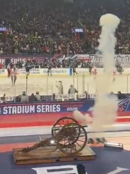 Columbus Blue Jackets Cannon NHL Stadium Series