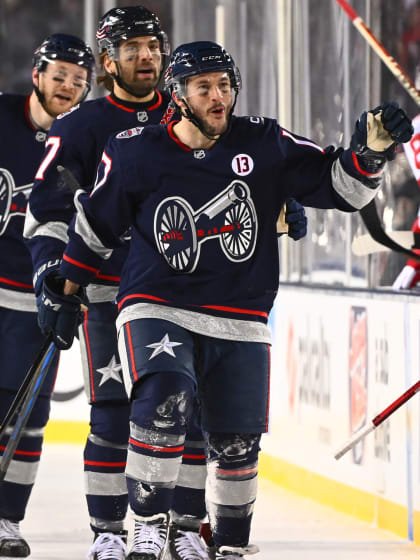 Justin Danforth unlikely hero for Columbus Blue Jackets in Stadium Series win