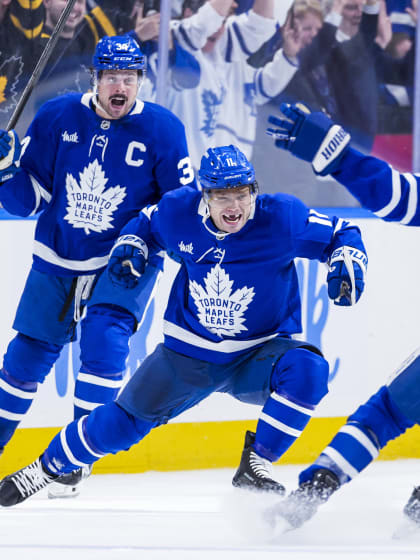 Max Domi delivers own magic moment for Toronto Maple Leafs 