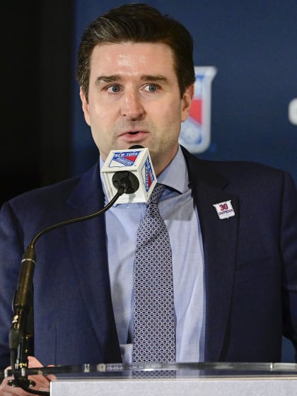 New York Rangers general manager Chris Drury contract