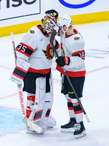 Linus Ullmark Ottawa Senators showing resilience in Eastern 1st Round