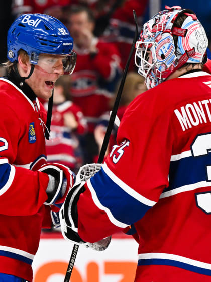 Sam Montembeault torn groin Patrik Laine broken finger during playoffs