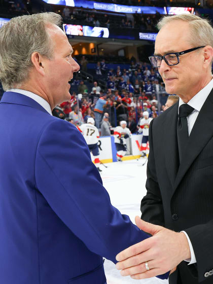 Handshakes in Stanley Cup Playoffs ‘should be on the players,’ Panthers coach says 