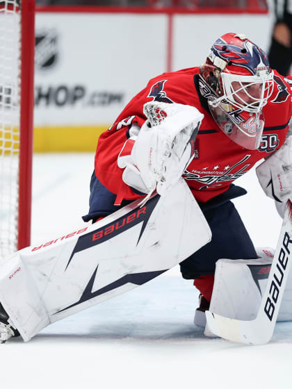 Logan Thompson Frederik Andersen goalie matchup Eastern Second Round